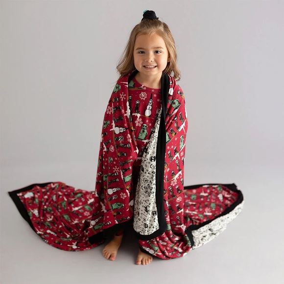 Posh Peanut Luxe Patoo Bamboo Blanket - Disney NBC, Folly and Fright - Picture 6 of 9